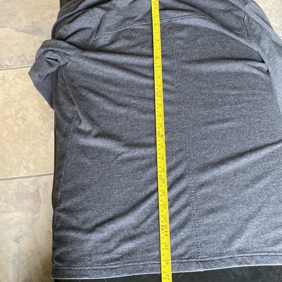 Danskin Wrap/Cardi Dark Grey Size Large - Picture 6 of 11